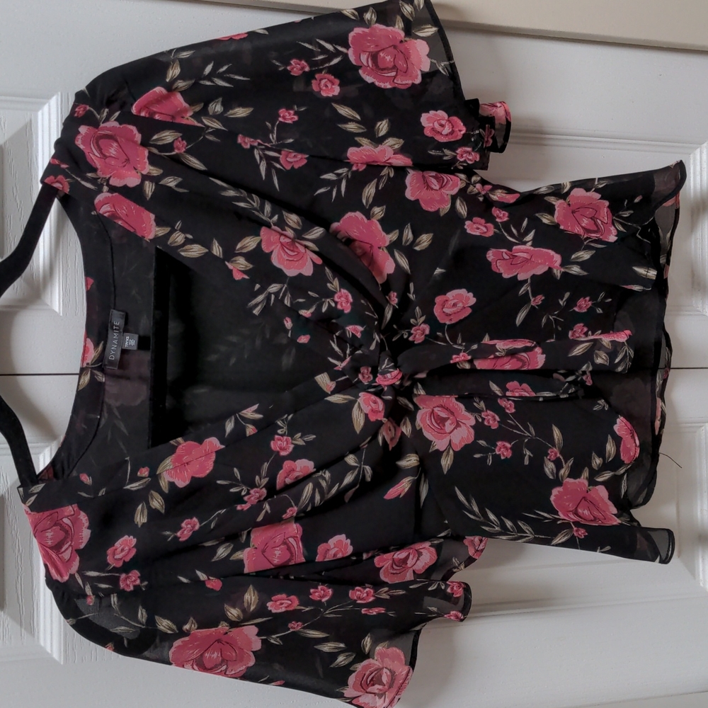 Dynamite Flower Blouse in XS